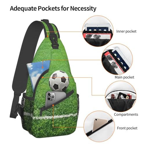 Sling Bag para Mujer y Hombre Deportivo Casual miniatura 4