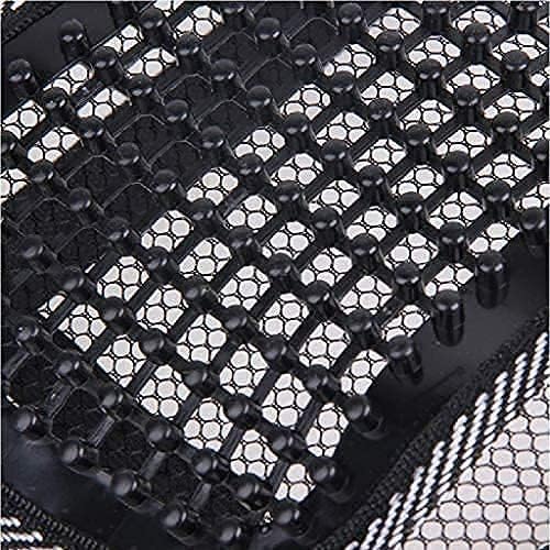 Image of Nylon Ventilation Back Rest with Lumbar Support Mesh Cushion Pad,Universal Back Lumbar Support for Chairs,Office Chair,Home,Car Seat Lumber Back Support,Seat to Relieve for Back Pain,Black