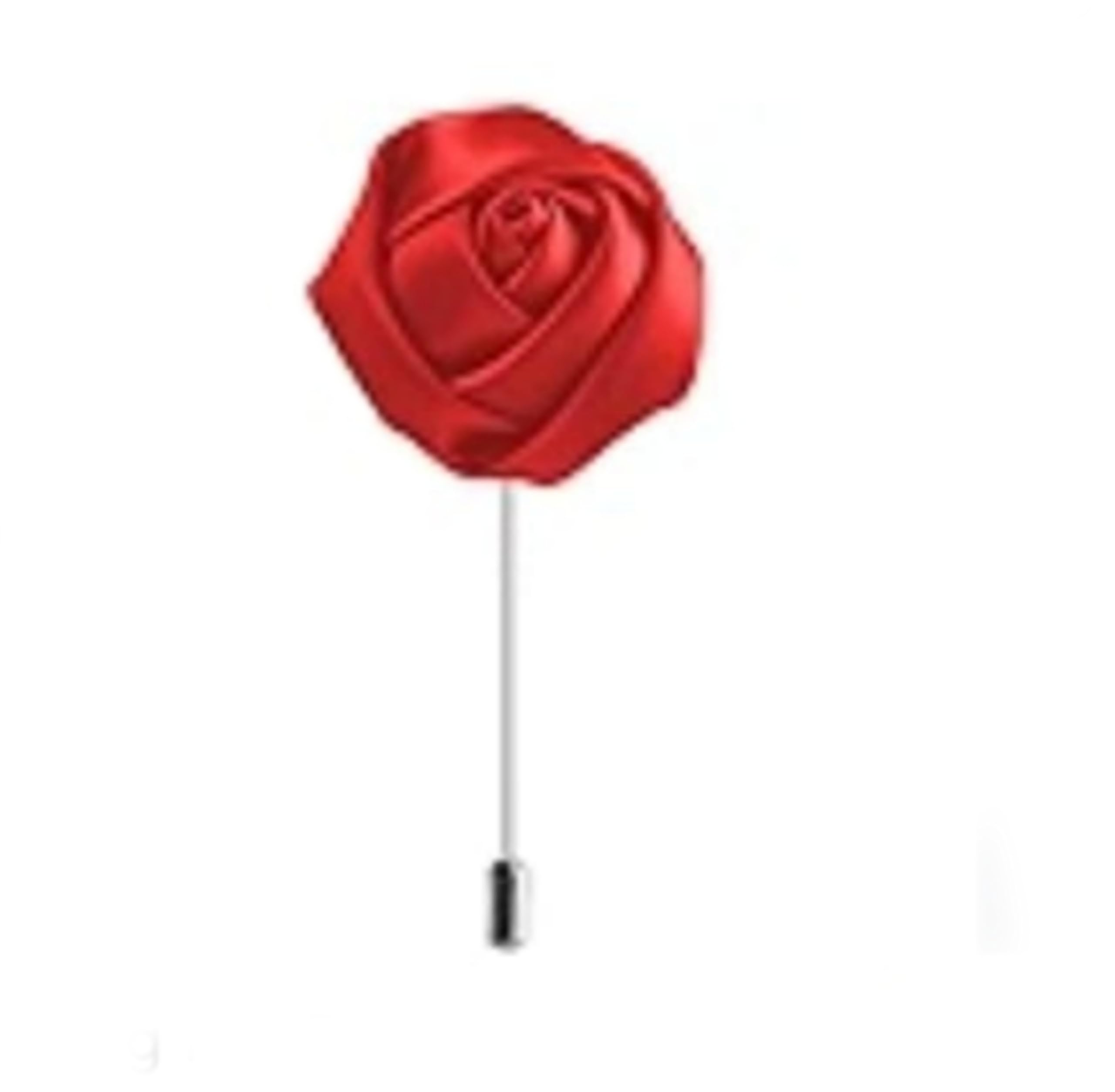 Elite Craft Unisex Gold Plated Rose Flower Floral Maroon colored Brooch/Lapel Pin for Suits Coats Sarees Sherwani Kurta Men-image-18