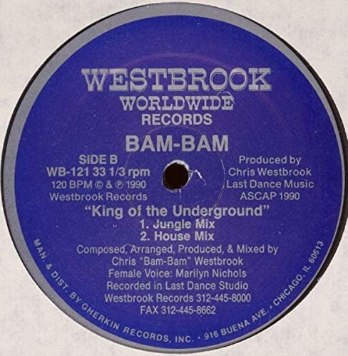 Amazon.com: Bam Bam - King Of The Underground - Westbrook Records - WB ...