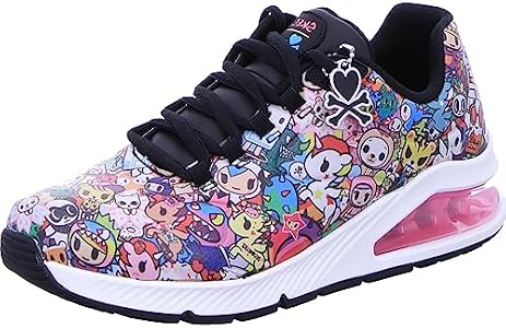 SKECHERS x tokidoki UNO スニーカー正規ルート販売終了商品 Skechers UNO for Women, Multi-Colour, 37 EU : SKECHERS: Amazon.com