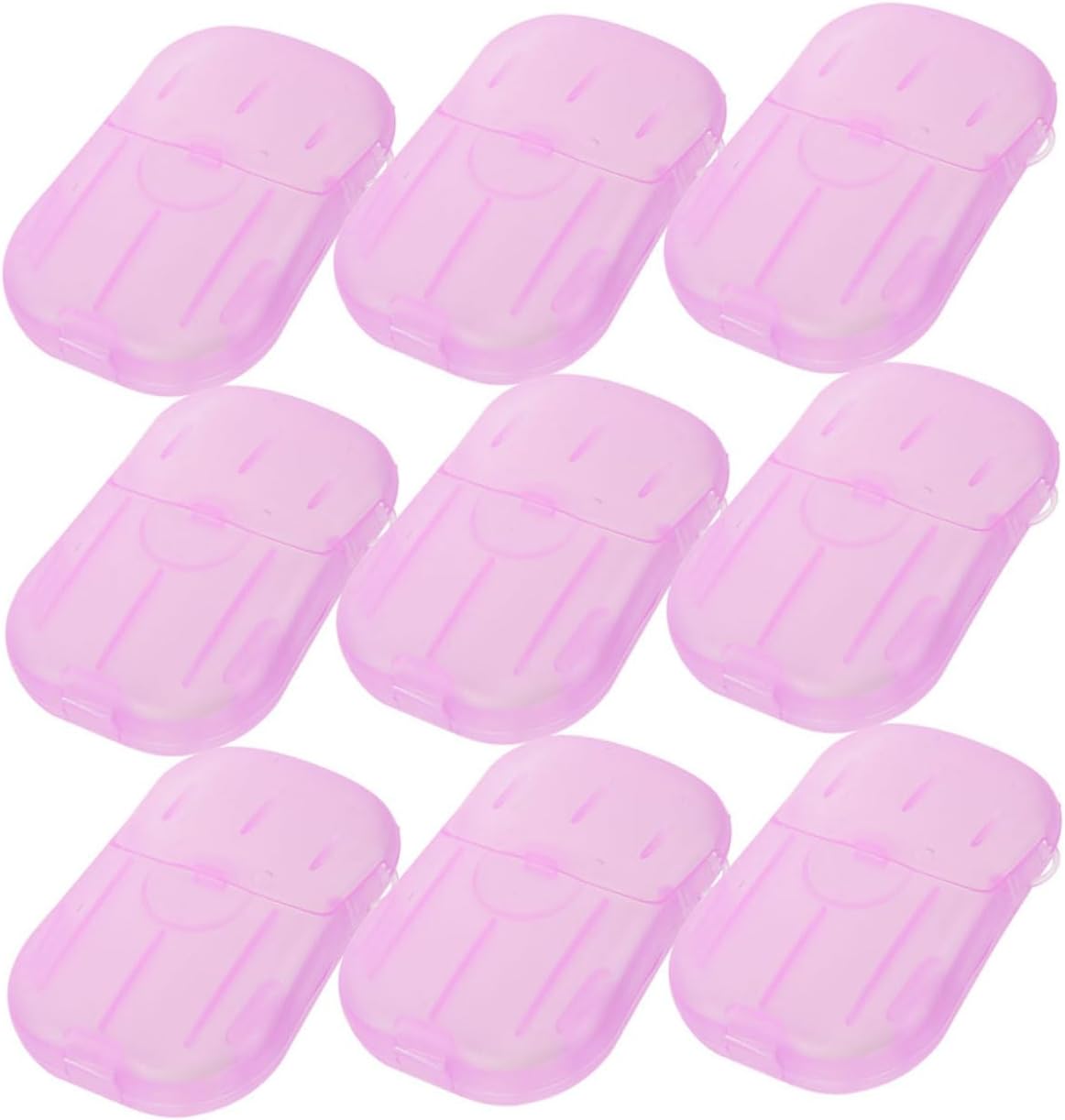 Totority Travel Soap Hand Outdoor Travel Size Toiletries Travel Toiletries Soap for Camping Soap Slices Small