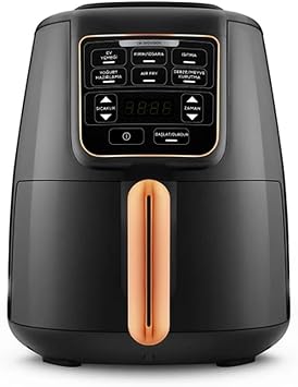 Karaca Air Pro Cook XL 2 In 1 Konu an Airfryer Siyah Copper