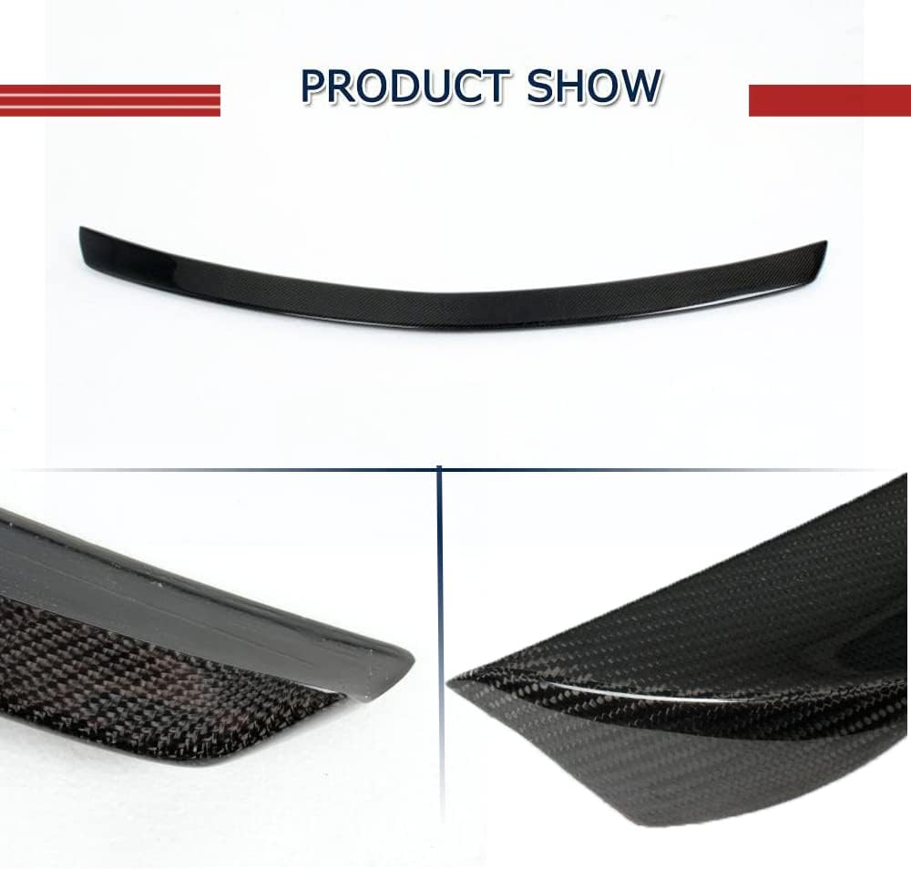 Carbon Fiber Trunk Spoiler for Mercedes Benz C-Class W204 C204 2008-2014 C63 AMG C180 C200 C250 C300 Rear Trunk Lip Spoiler Wing (4-Door)