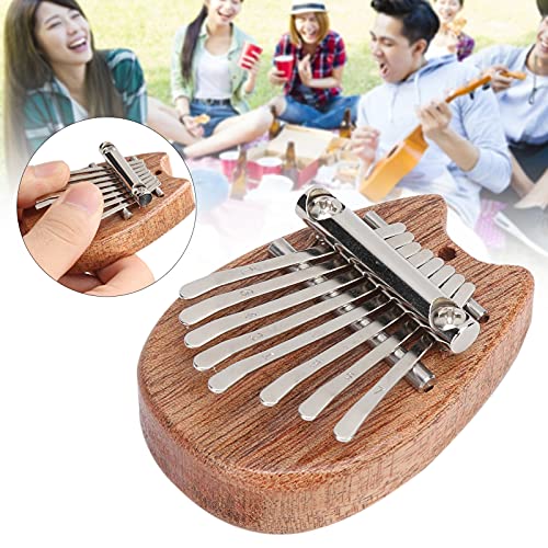 FASJ Mini Kalimba, Piano à Pouce 8 Tons Portable en Bois Fort Petit pour Les Cadeaux de Jouets pour Les Instruments de… - Les Beatles, Paul McCartney, John Lennon, RIngo Starr, George Harrison FASJ Mini Kalimba, Piano à Pouce 8 Tons Portable en Bois Fort Petit pour Les Cadeaux de Jouets pour Les Instruments de… – Image 6