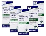 Quality Choice Medicated Vaporizing Steam Liquid, 4 Ounces Each (5)