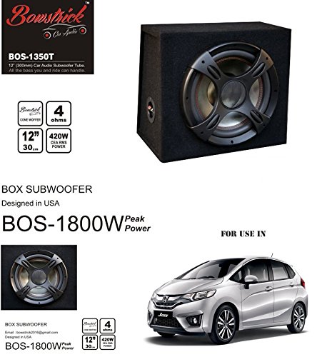 Bass Tube Box With 12 Inch Sub Woofer 