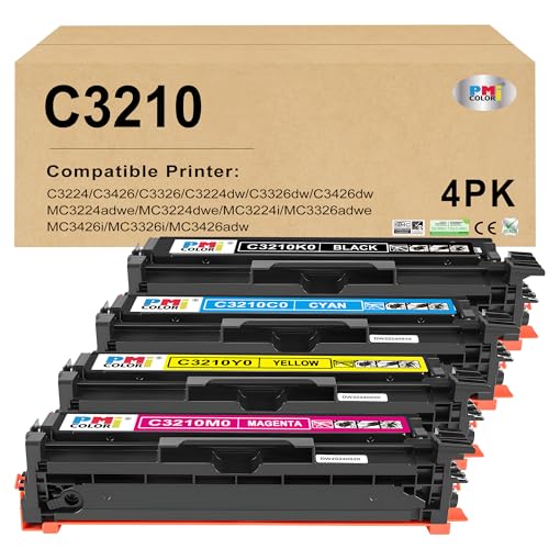 Toner C3210 de rechange pour Lexmark C3326 et MC3326, idéal pour le télétravail efficace