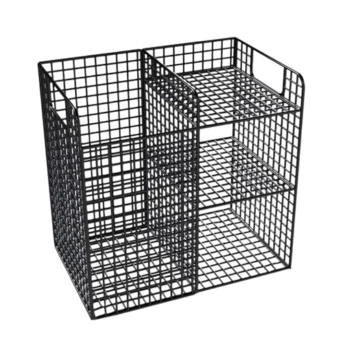 Colaxi Mat Storage Rack Dumbbell Rack Fitness Iron Workout Equipment Organization Exercise Rack for Block Resistance Bands, Black