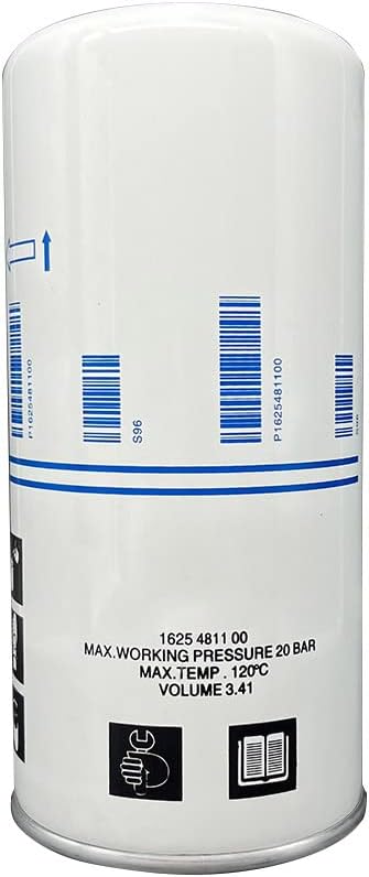 1625481150 Oil Separator Suitable for Atlas Copco Air Compressor Replacement 1625481100 1625481101 1625481151