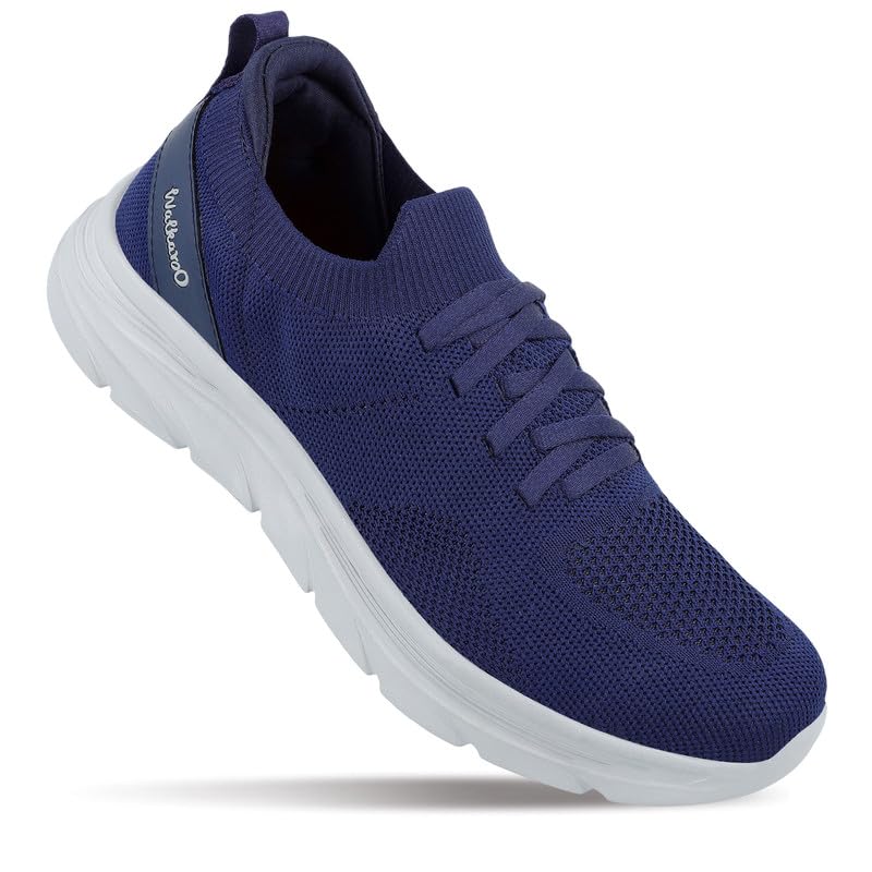 WALKAROO WS9565 Mens Comfortable Walking Shoes for Casual Wear and Regular use - Navy Blue (B0CN38B4MY) Amazon Price History, Amazon Price Tracker