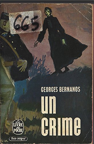 Un Crime par Georges Bernanos B000P97D10 Book Cover