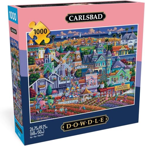 Puzzle estampado paisaje 1000 piezas 18+ Anos miniatura 1