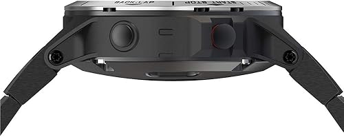 Miniatura 5 de REYDA Bisel de reloj compatible con Garmin Fenix 55 Plus, anillo de bisel de acero inoxidable, cubierta adhesiva de bisel de acero inoxidable,