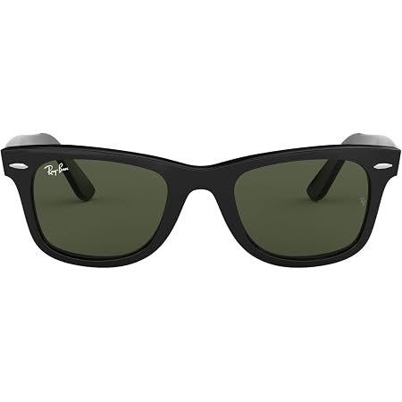 Ray-Ban New Wayfarer, Occhiali da sole, unisex ,Nero (Cornice nera /  Verde), 52 mm : Ray-Ban: Amazon.it: Moda