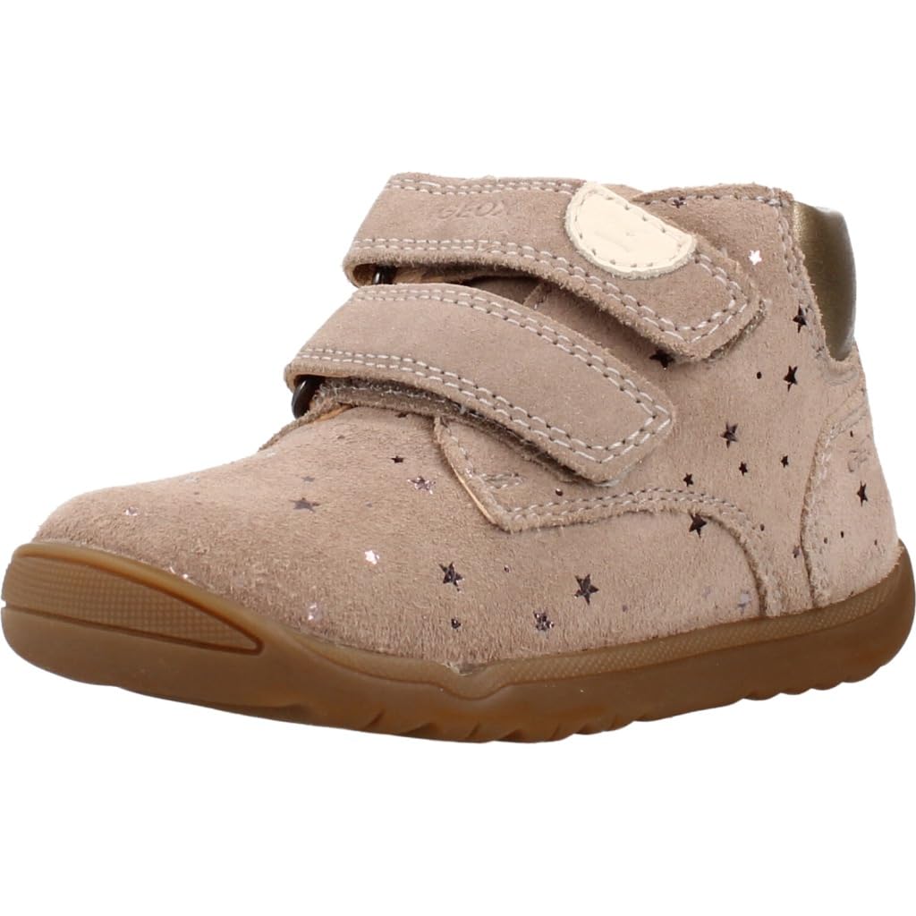 Geox Girl's B Macchia Girl CFirst Walker Shoe