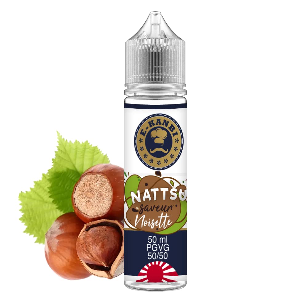 E-Liquide 50 ml E-Kanbi Nattsu Noisette : Amazon.fr: High-Tech