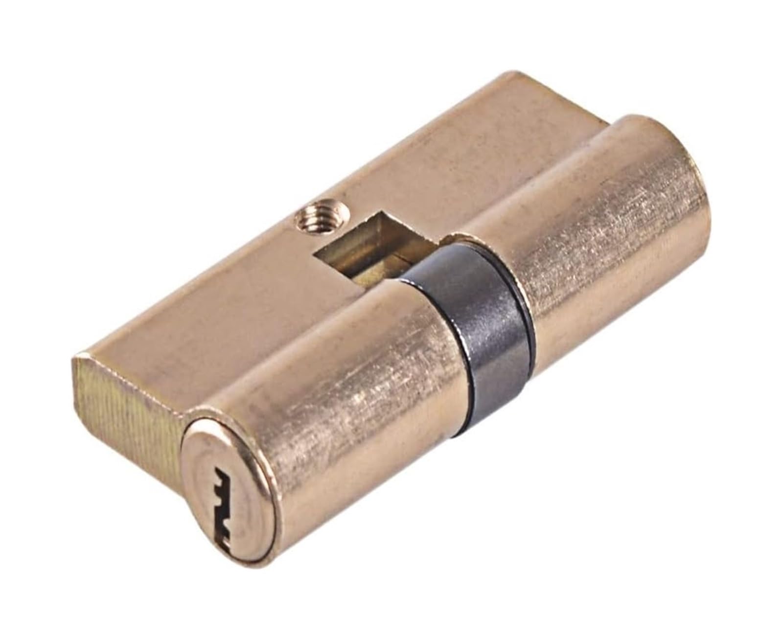 CYJAZNHH Cylinder Lock 70x16x32mm 8 Keys Thumb Turn Brass
