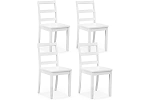 Giantex Farmhouse Chairs: Exceptional Back Support and Durability