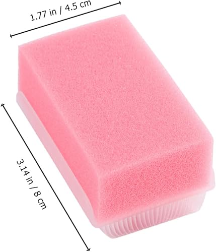 Miniatura 7 de Cepillo de esponja de masaje para entrenamiento sensorial, 2 piezas, para exfoliación corporal suave y estimulación de la piel, portátil y ligero