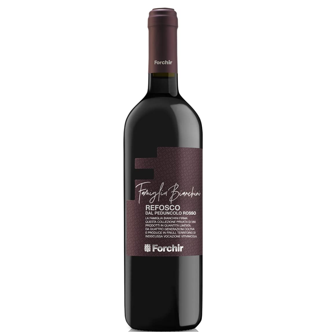 6 REFOSCO Peduncolo Rosso Manin Friuli DOC Forchir