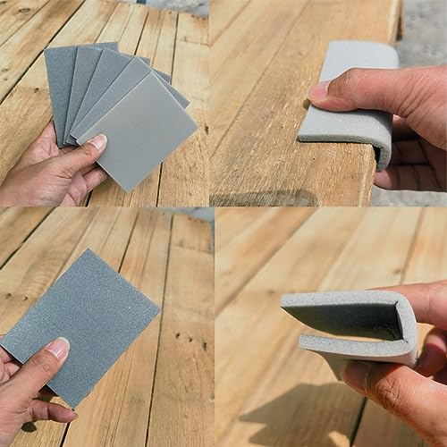 Tonmp 20 Pcs 3 X 4 Inch 400-3000 Grit Sanding Sponge Set thumb #4