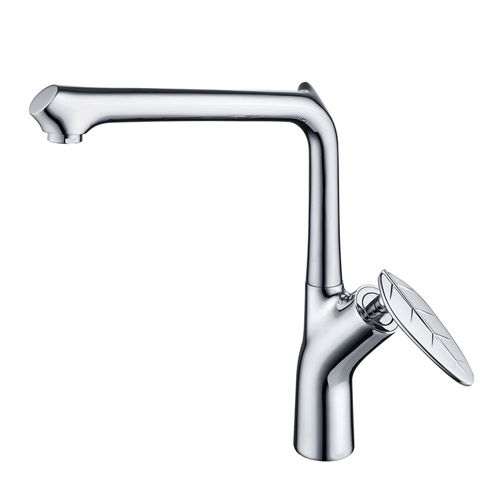 Mitigeur de cuisine rotatif eau chaude froide robinet évier laiton