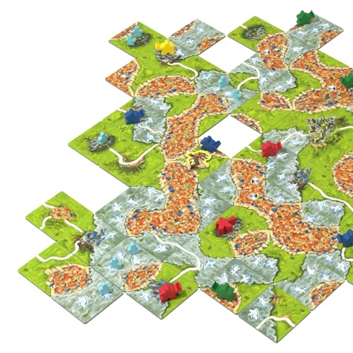 Carcassonne: Expansion Fog juego de estrategia miniatura 3