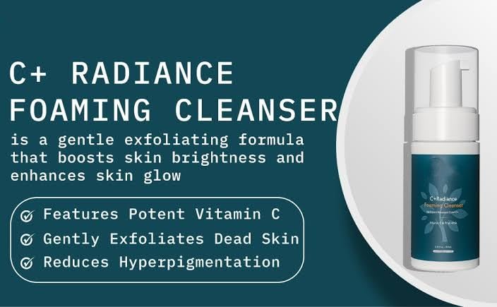 C+ RADIANCE FOAMING CLEANSER 100ml VITAMIN C & FRUIT AHA 2