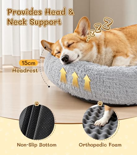 Tapis de cage pour chien lavable avec traversin ergonomique - 3