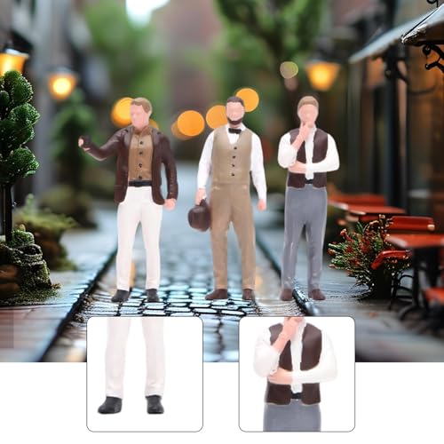 Miniaturas figuras 1/64 para diorama modelo humano miniatura 2