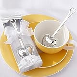 BERON Stainless Steel Tea Time Heart Tea Infuser Party Supplier (set of 20)