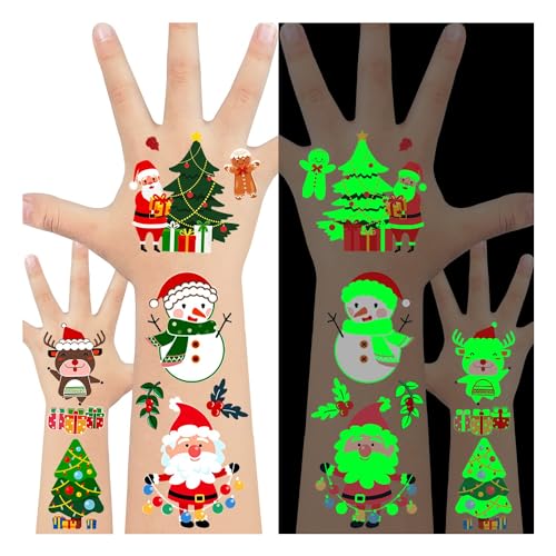 Acevegue 200 pièces lumineuses tatouages enfants, Père...