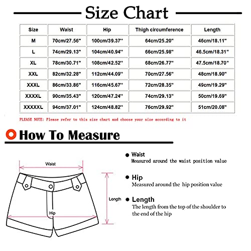 Pantaloncini Estivi da Uomo Shorts a Fiori in