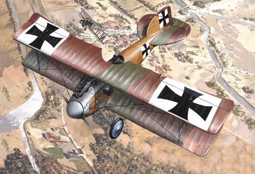 Roden Albatros D.II German Fighter Airplane Model Kit