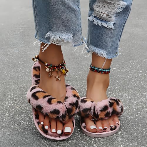 House Slippers for Women Open Toe Memory Foam Flip Flop Slippers Breathable Cozy Slip on Thong Slipper Indoor Outdoor Soft Slides Shoes2