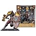 McFarlane Toys – World Of Warcraft Human: Warrior/Paladin (raro) Action Figure Scala 1:12, Con Armi E Armature Intercambiabili