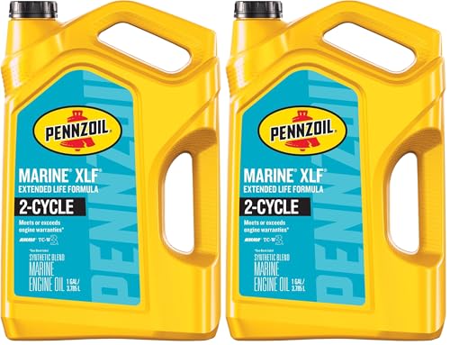Pennzoil 550045221 Marine XLF Engine Oil, 1 Gallon - Pack of...