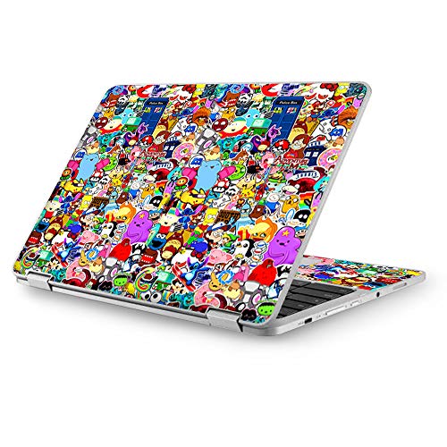 IT'S A SKIN Chromebook 12.5 Laptop Notebook Skins Vinyl Stickers Cover Decals Wrap - Sticker Collage