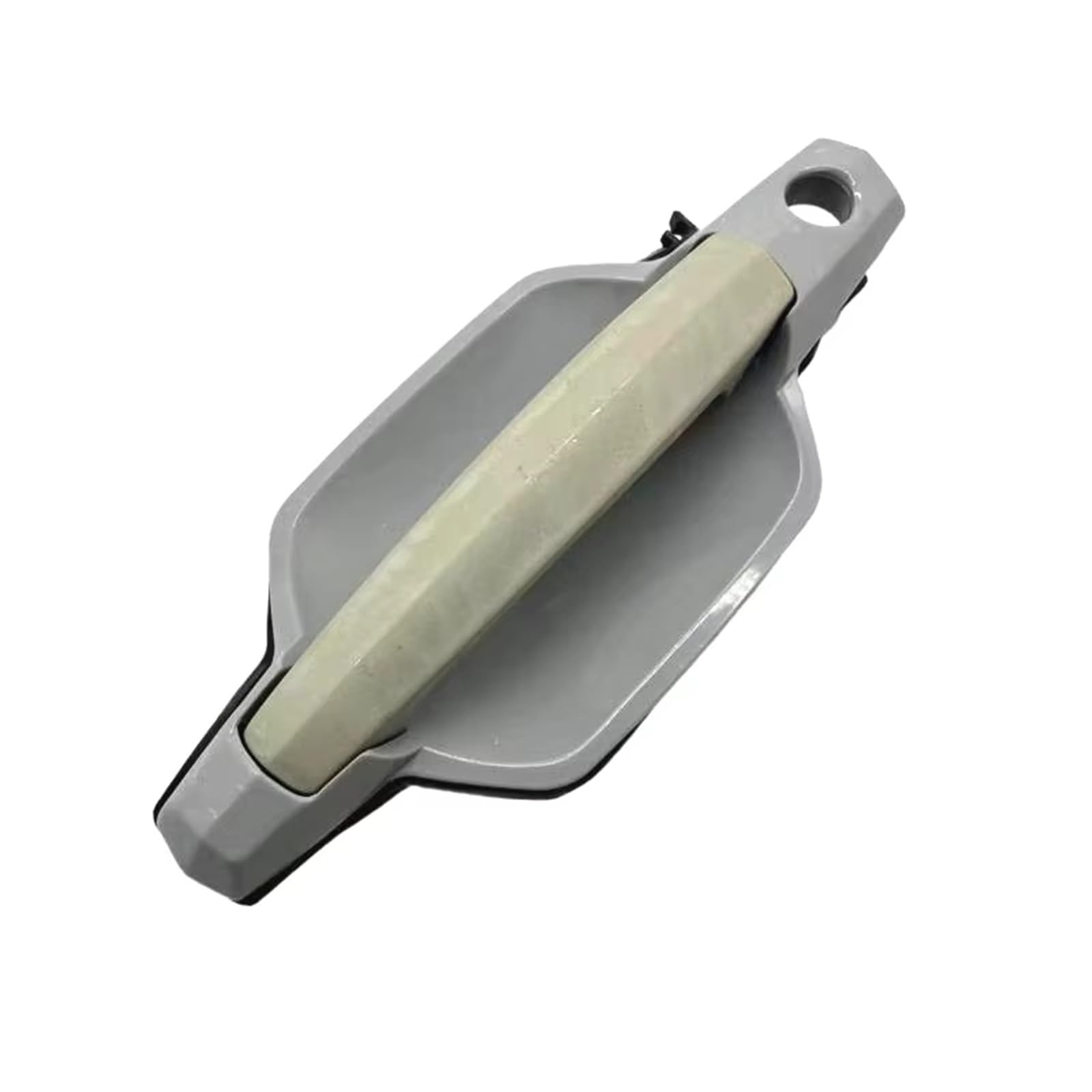 Ningruibhd One Color Car Sliding Outer Door Handle For Hyundai For Terracan 2001-2006 Outside Door Handle Catch Unpainted Or Chrome Left Right 82650H1020 83660H1020(Left Front Primer)