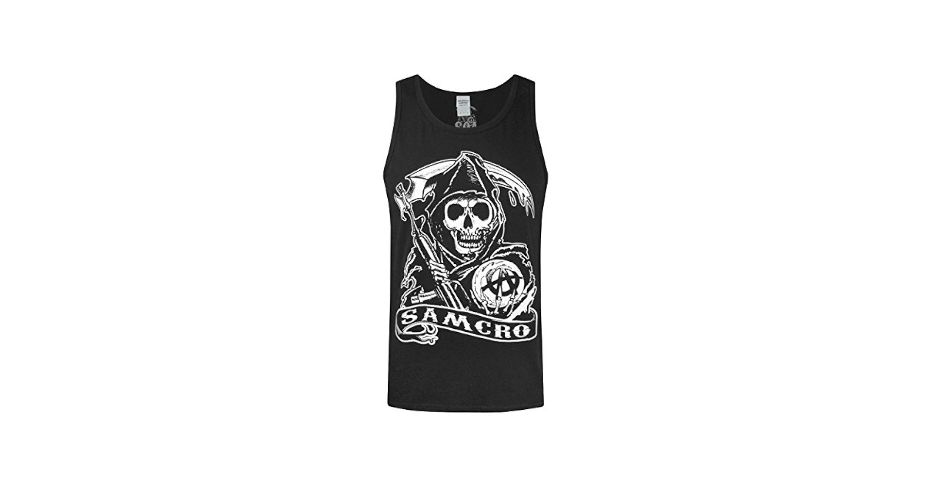 Sons of Anarchy Official Samcro Men's Vest (S) Black at