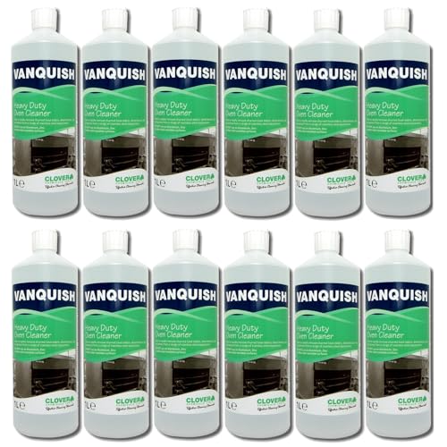 Clover Vanquish 12x1Ltr (12Ltr) Heavy Duty Oven Cleaner
