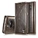S7 edge Case,Galaxy S7 edge Wallet Case,AKHVRS Slim Genuine Leather Magnet Cover Wallet Leather Case Flip Cover Folio Case,[Card Slot][Wallet][Magnetic Closure] for Samsung Galaxy S7 edge (Brown)