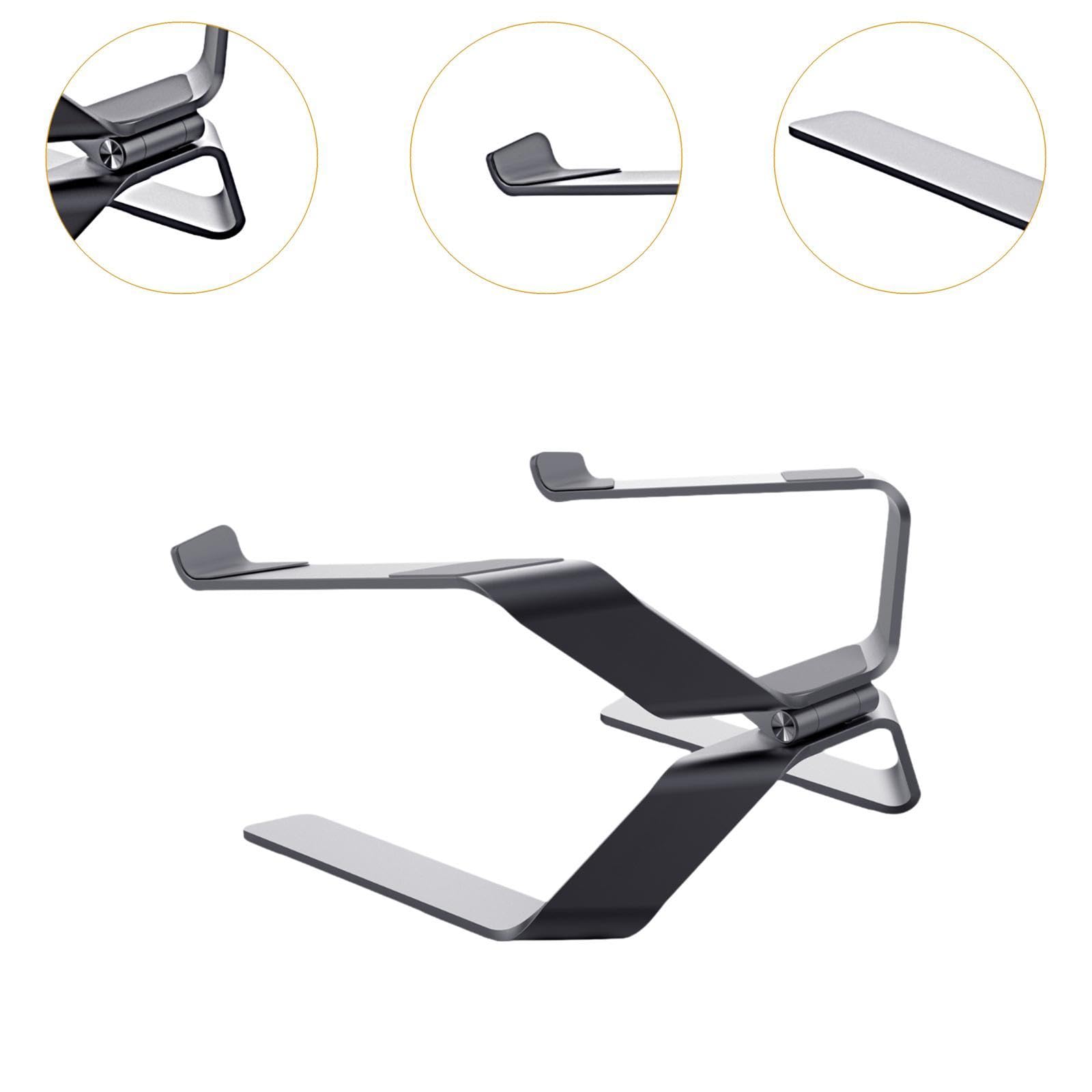 Supporto per computer portatili per computer ventilato di raffreddamento in alluminio supporti supporti notebook Reser regolabile per il divano