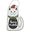 Primitives by Kathy Tin Hang Up Cat Meowy Christmas