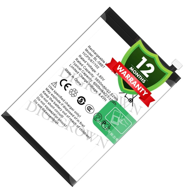 Image of Original BL-58BT Battery Compatible for Tecno Pova (LD7, LD7j, MZ-Tecno LD7) - (6000mAh) - 1 Year Warranty