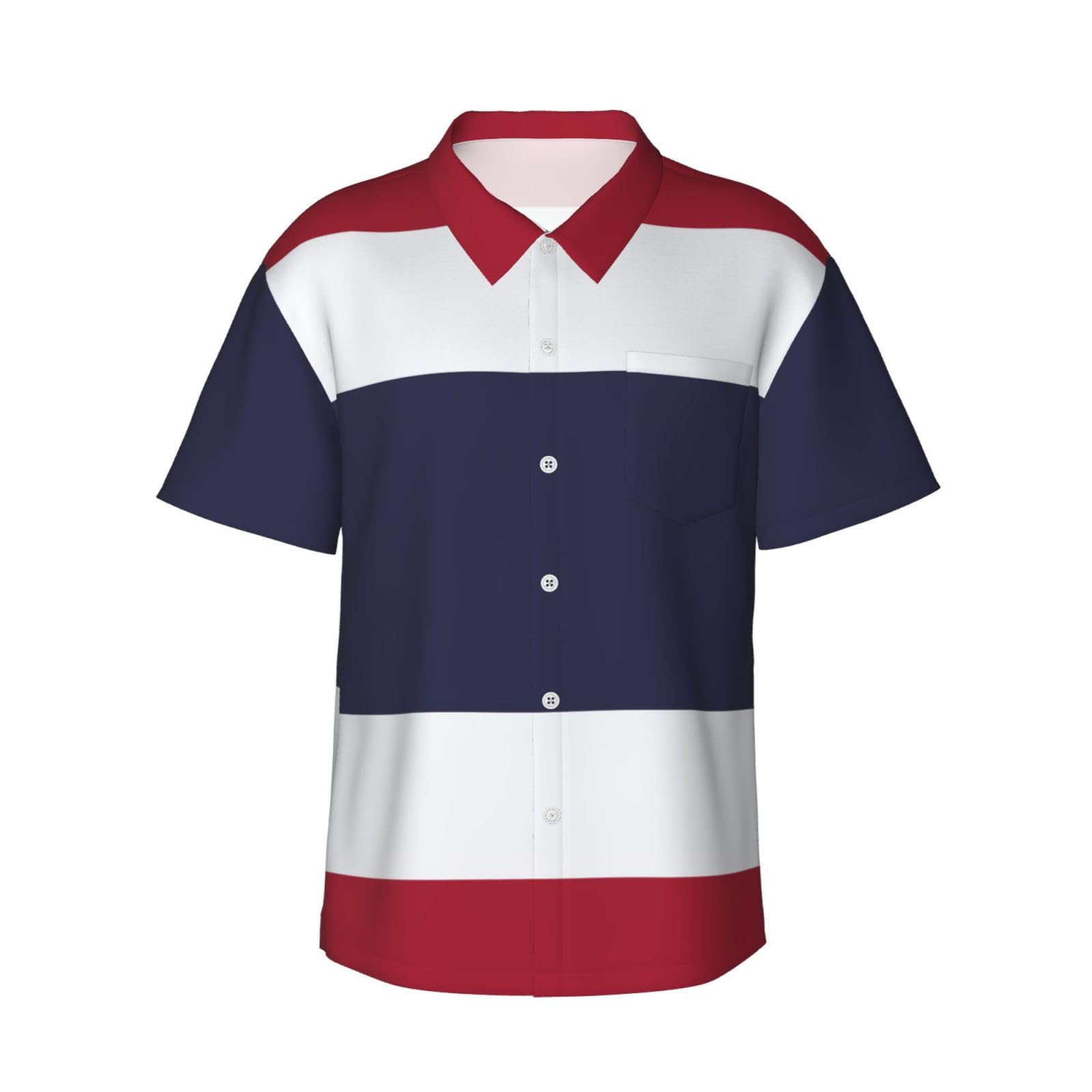 Chemise hawaïenne drapeau Thaïlande : évitez la chaleur estivale - 8