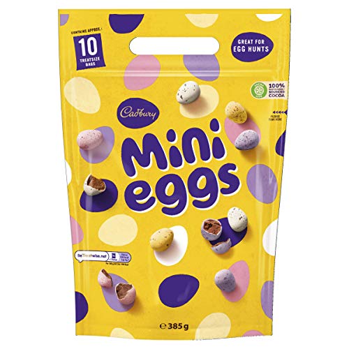 Cadbury Mini Eggs Large Easter Chocolate Bag 385g