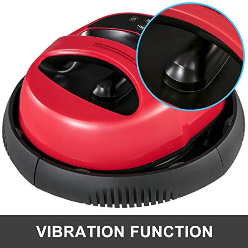 Image of VEVOR Heat Press 12x10 Heat Press Machine for t Shirts 1000W 0-999S Touch Screen Display Black & Red Heat Press Machine Portable Easy Press Mini Press with Vibration Function for T Shirts