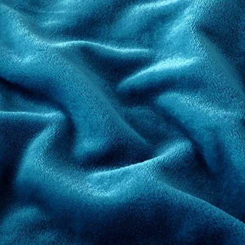 MOONLIGHT20015 Silk Touch Warm Fleece Throw Blankets - 400 GSM Throws for Sofa Fluffy Blanket Bed Throw for Bedroom… - Image 7